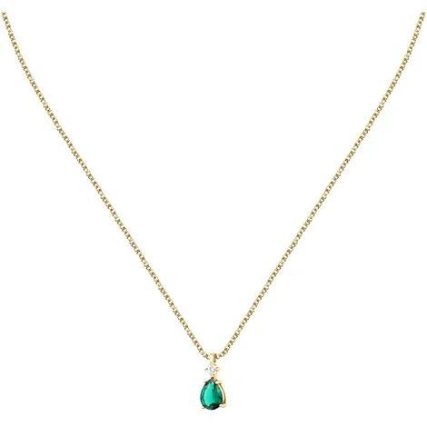MORELLATO Collana in argento con zircone centrale Morellato 