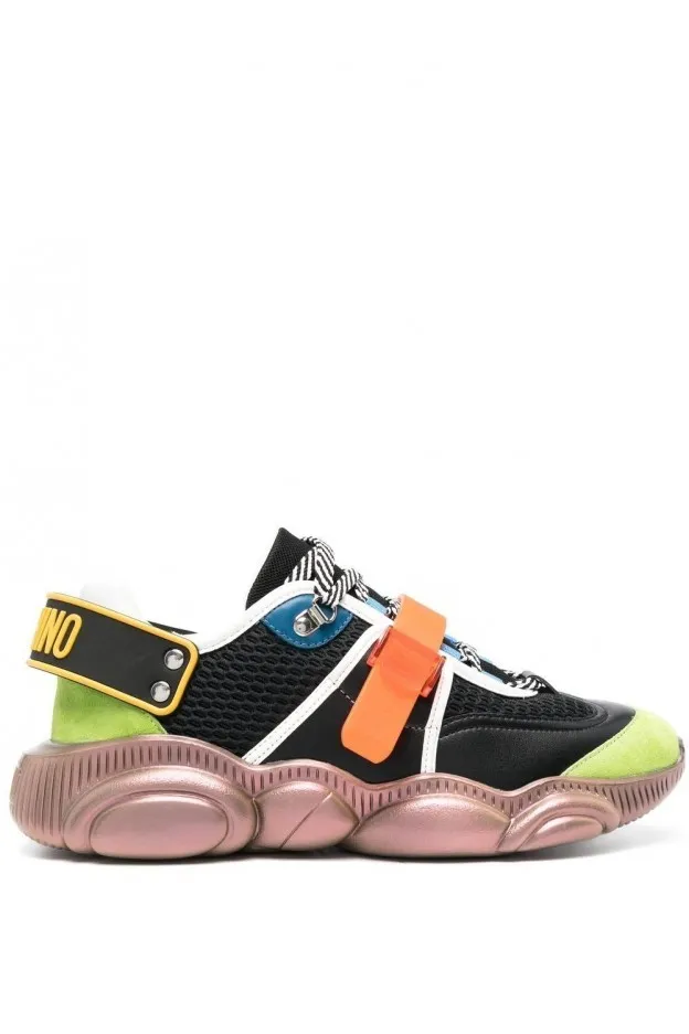 Moschino Sneakers Con Design Color-Block