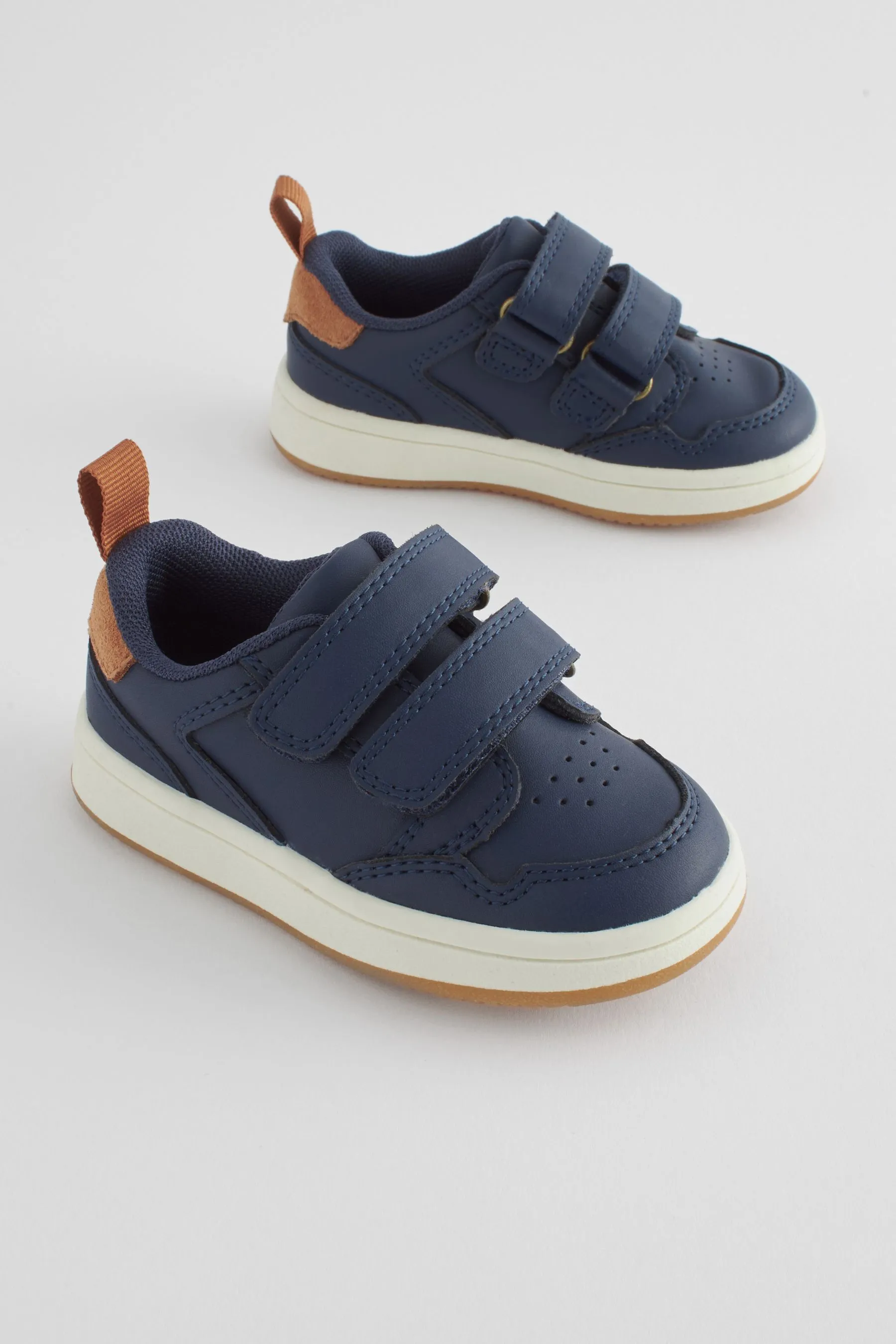 Neonati - First Walker in pelle con chiusura a strappo Scarpe    