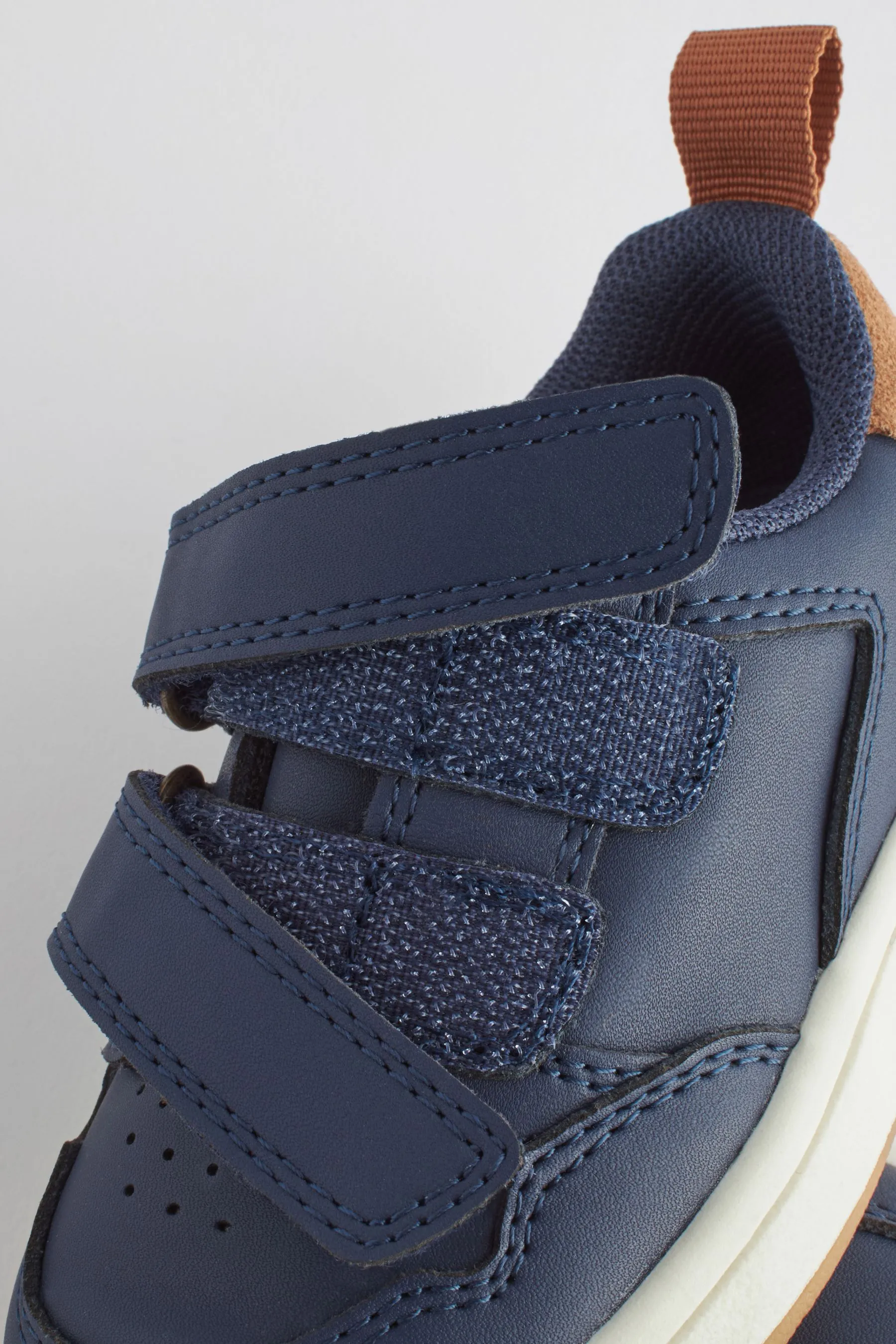 Neonati - First Walker in pelle con chiusura a strappo Scarpe    