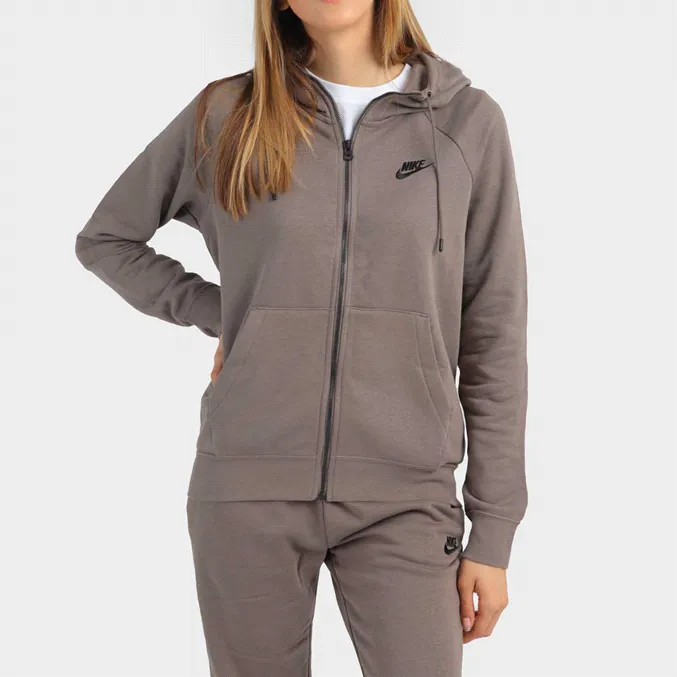 Nike Essential felpa zip in cotone DX2317