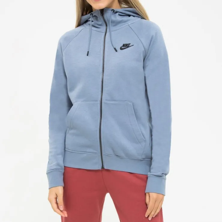 Nike Essential felpa zip in cotone DX2317