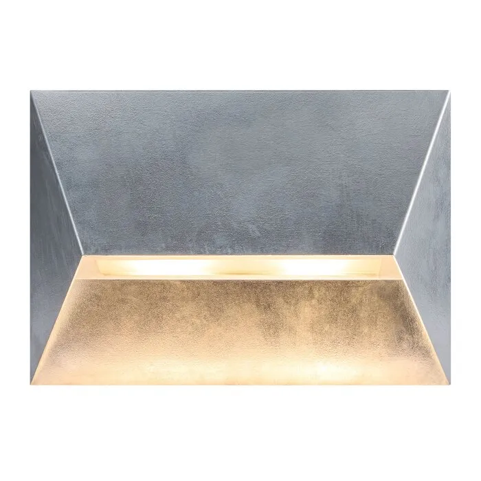 Nordlux PONTIO Applique da esterno Zincato, 2-Luci