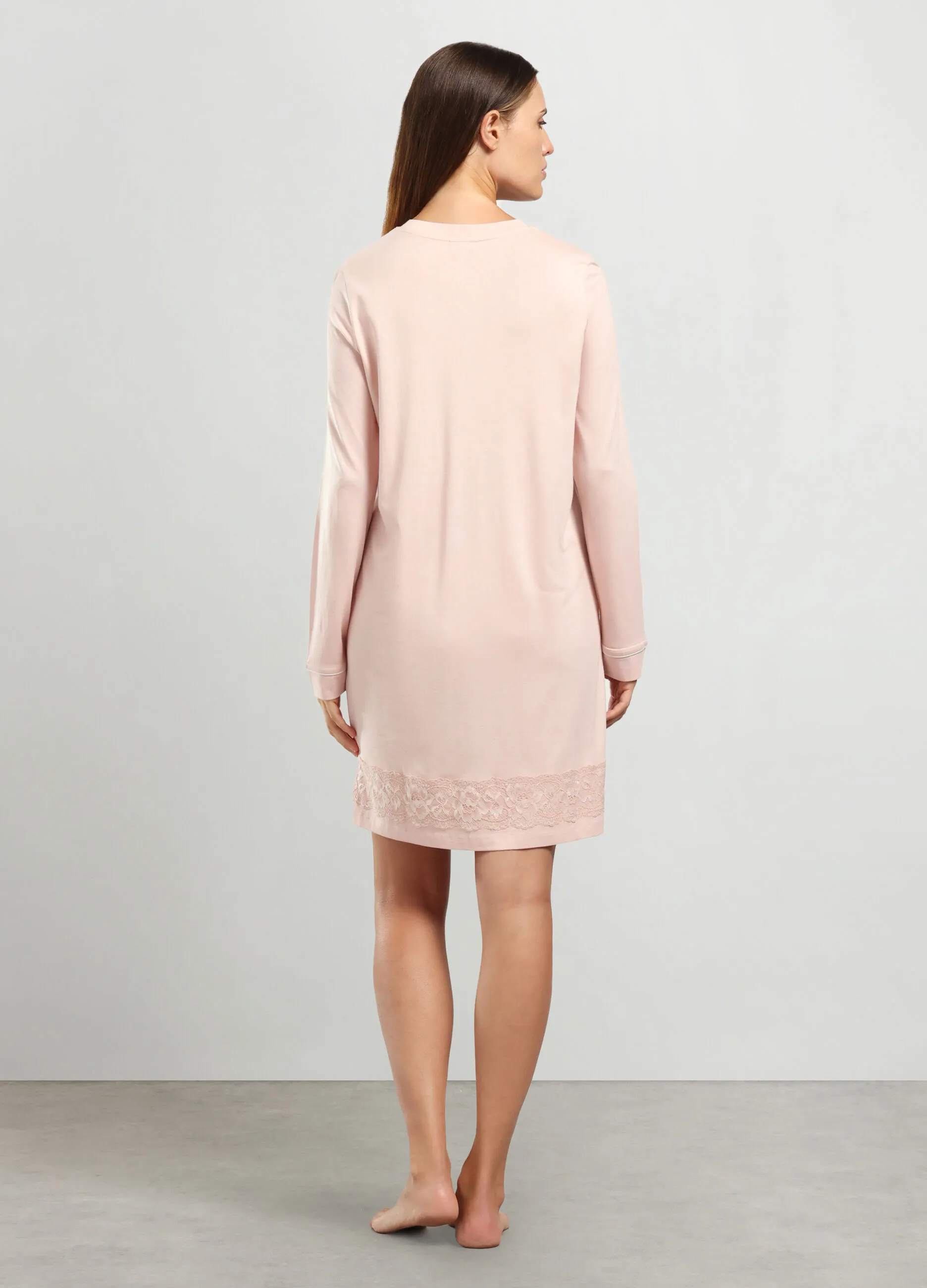 NYMOS  Camicia da notte in misto cotone donna