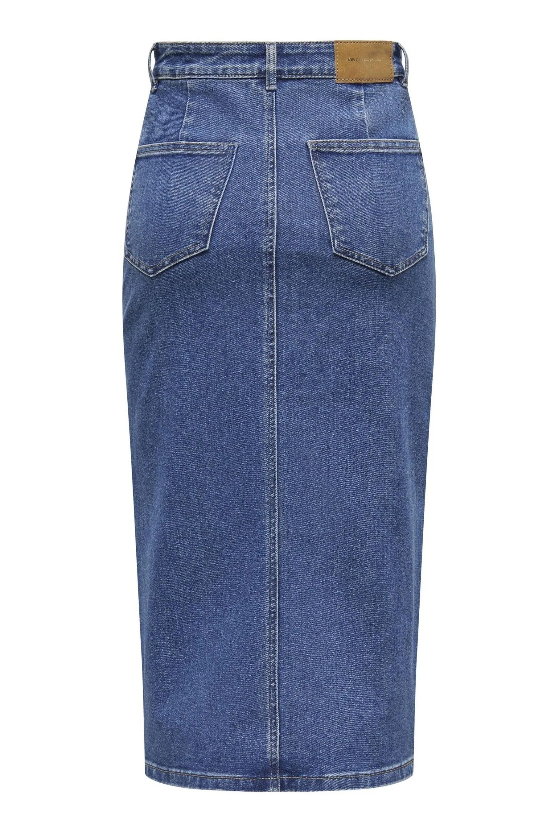 ONLY Denim - Gonna midi con spacco sul davanti