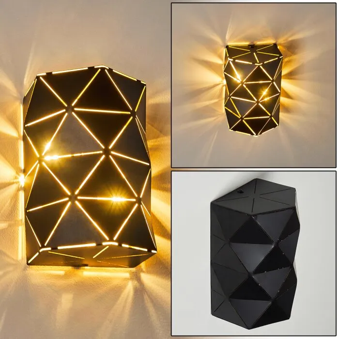 Osby Applique Oro, Nero, 2-Luci