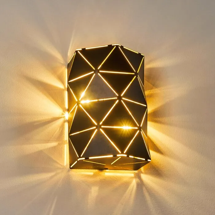 Osby Applique Oro, Nero, 2-Luci