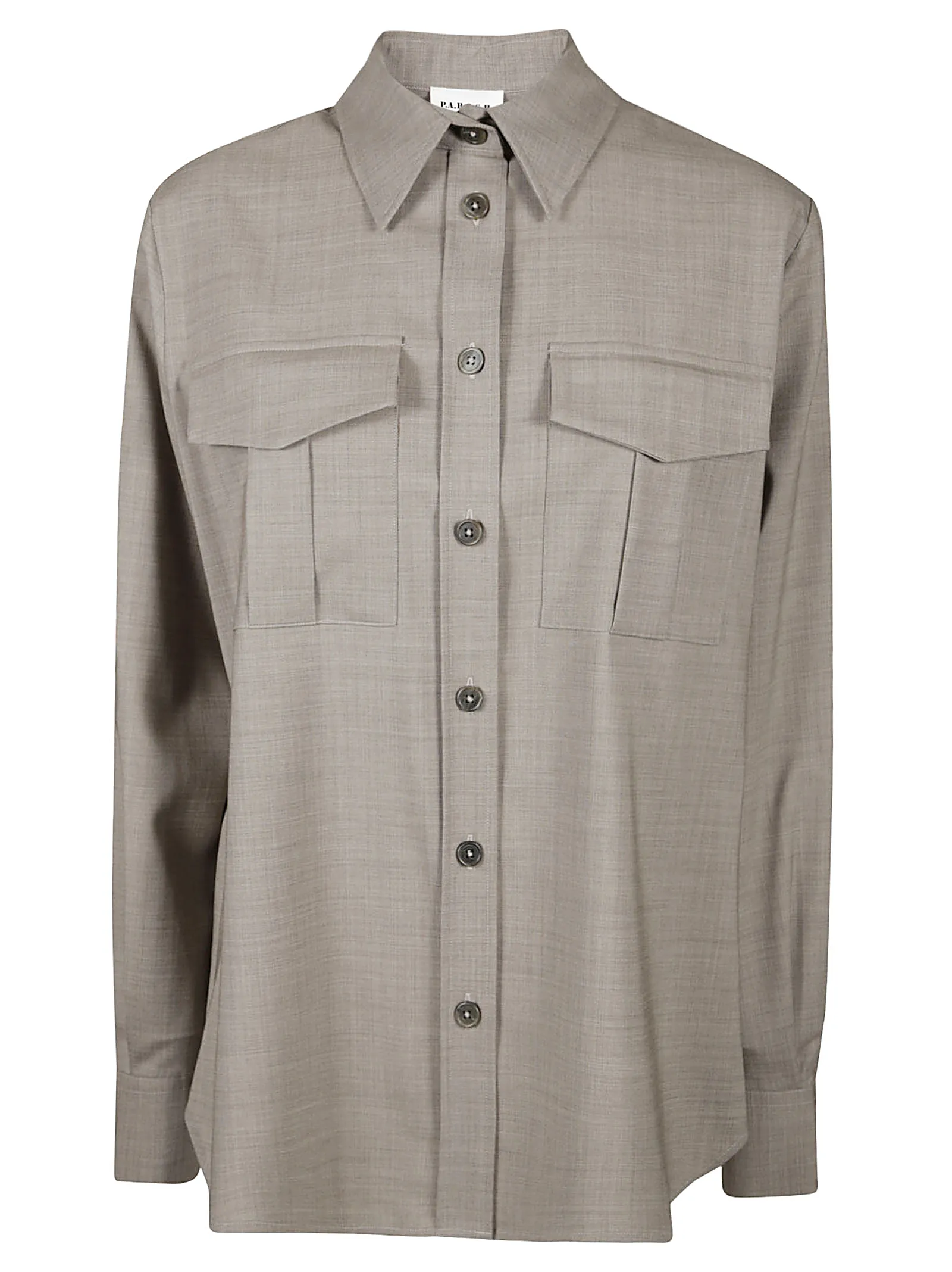OVERSHIRT IN LANA  P.A.R.O.S.H.  DONNA LILLE24D381088023