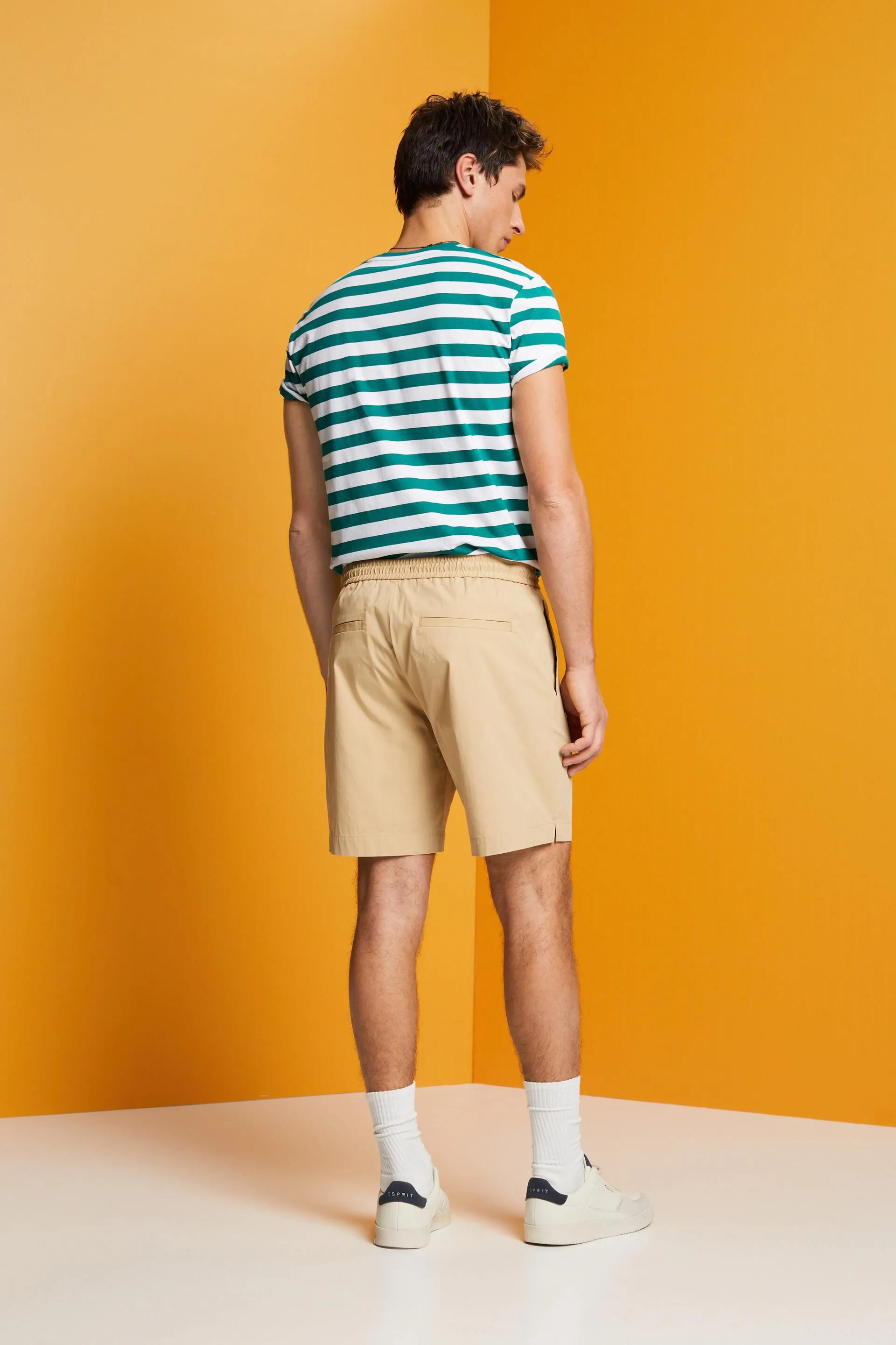 Pantaloncini in popeline di cotone