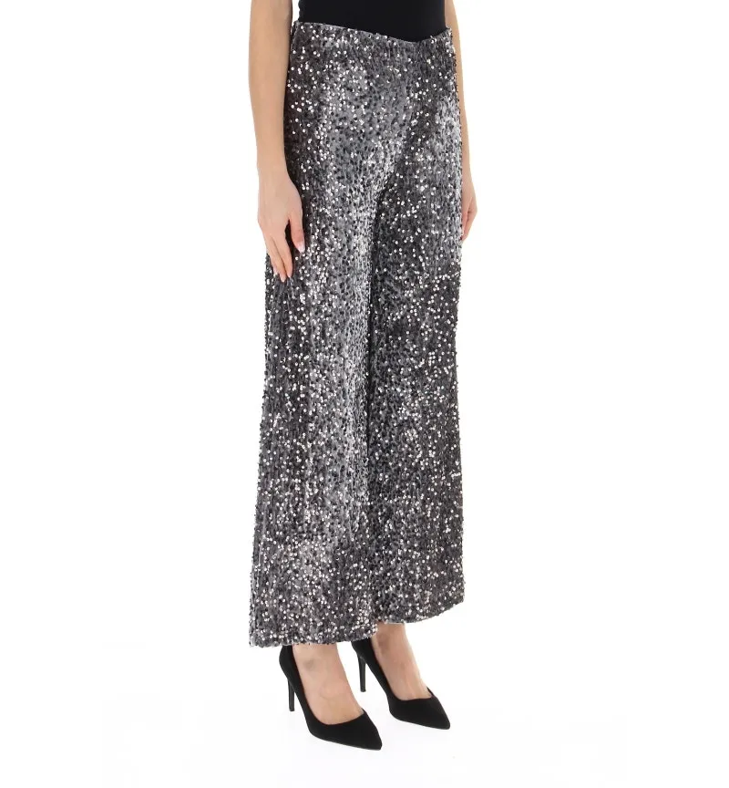 Pantalone con paillettes