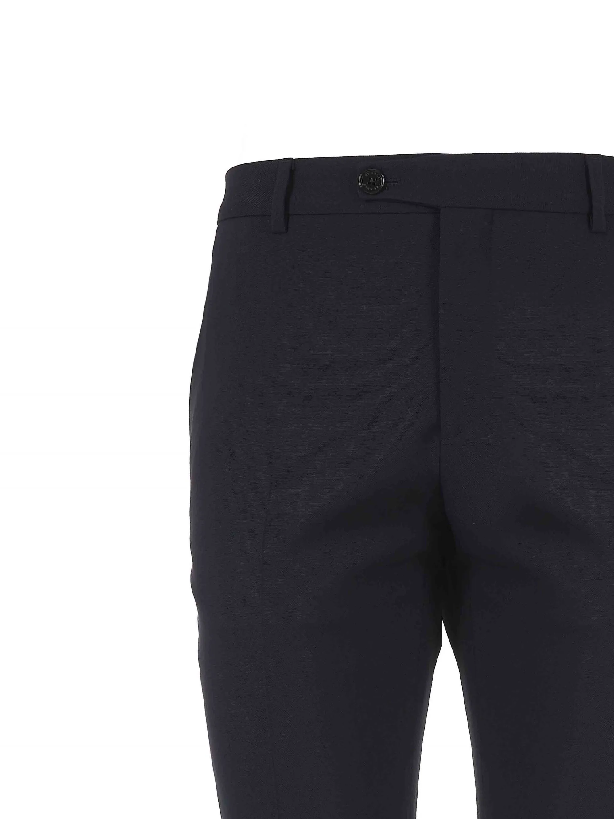 PANTALONE "ALEXANDER SHORTER" BLU IN LANA