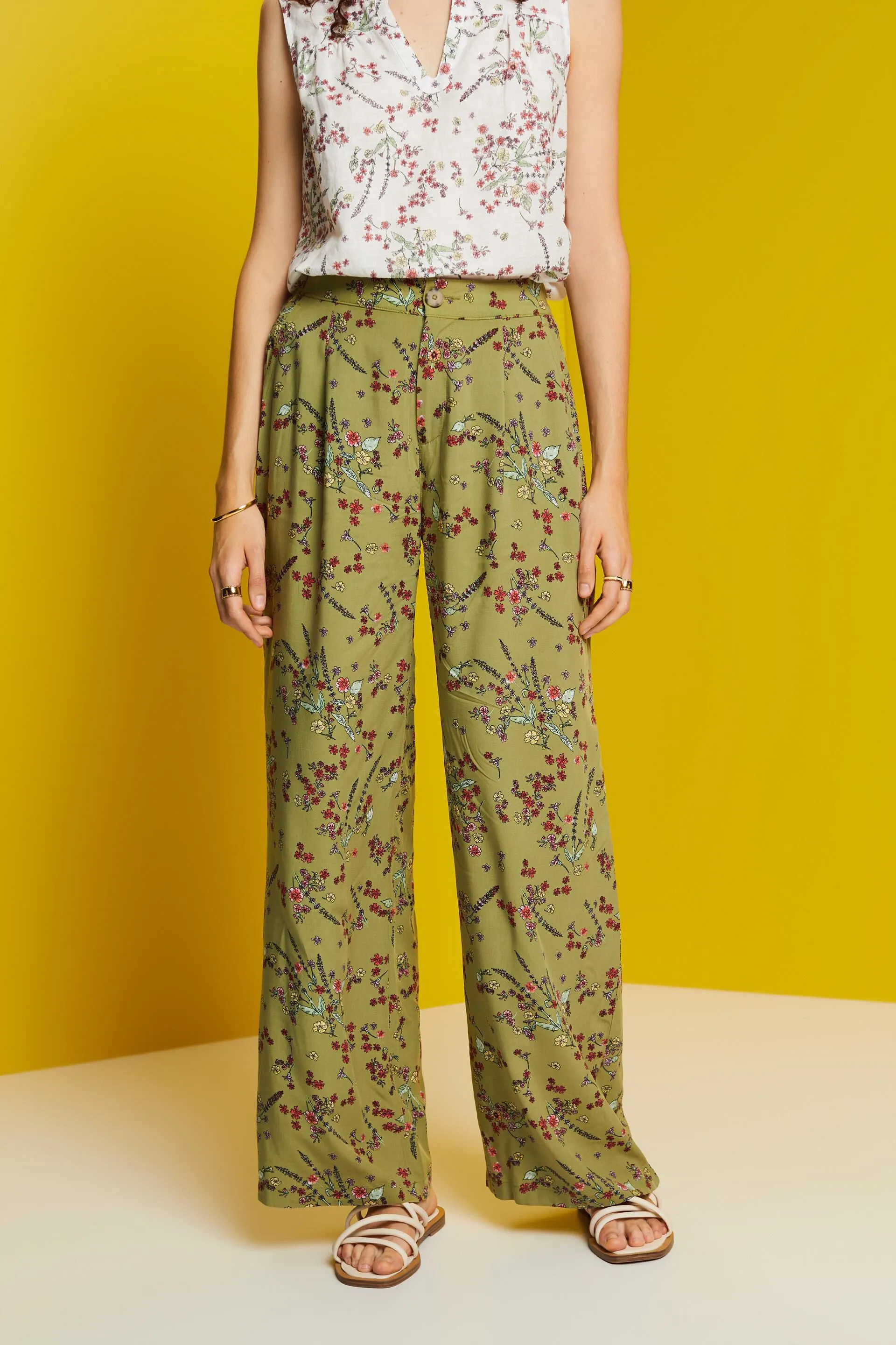 Pantaloni a gamba larga LENZING™ ECOVERO™