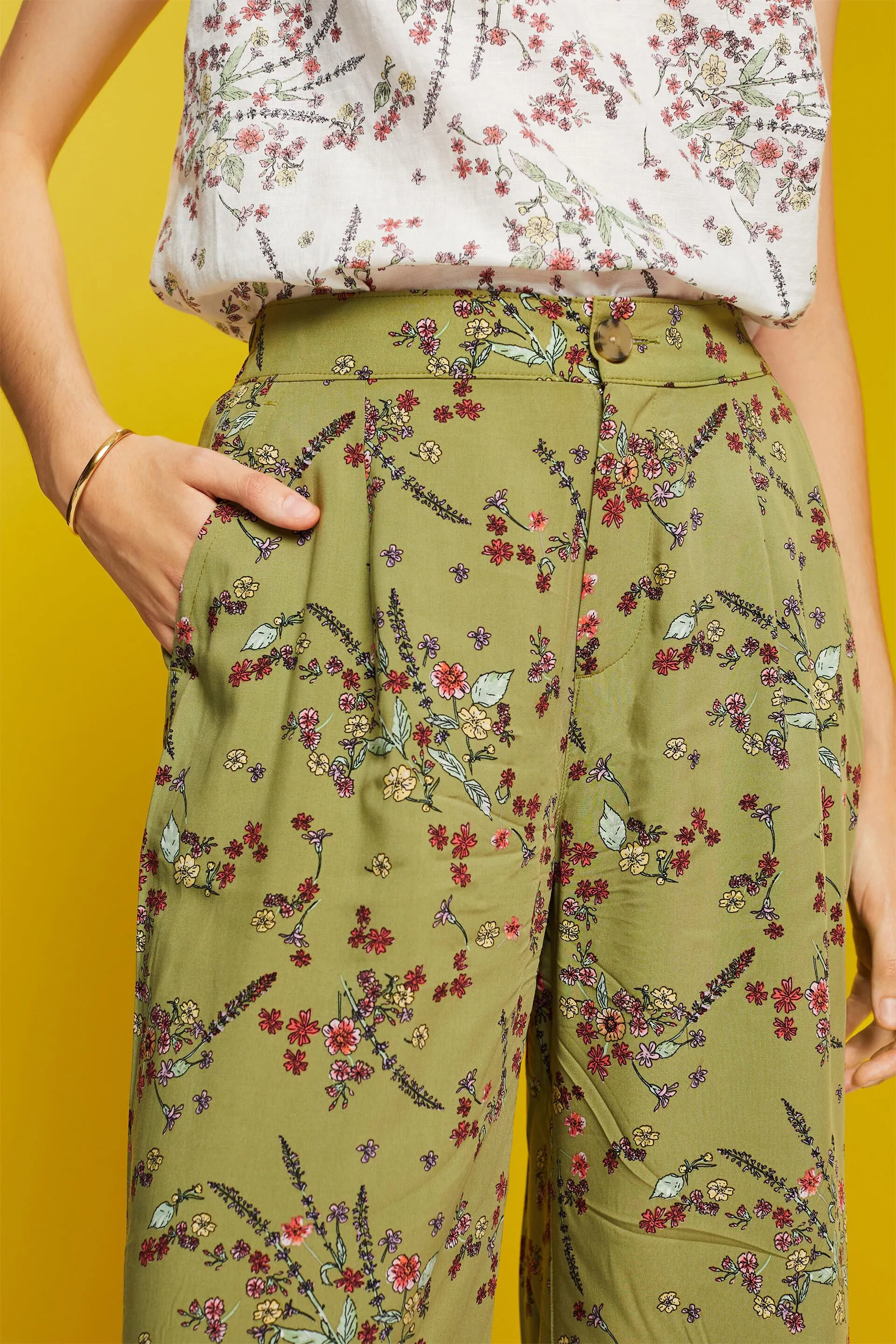 Pantaloni a gamba larga LENZING™ ECOVERO™