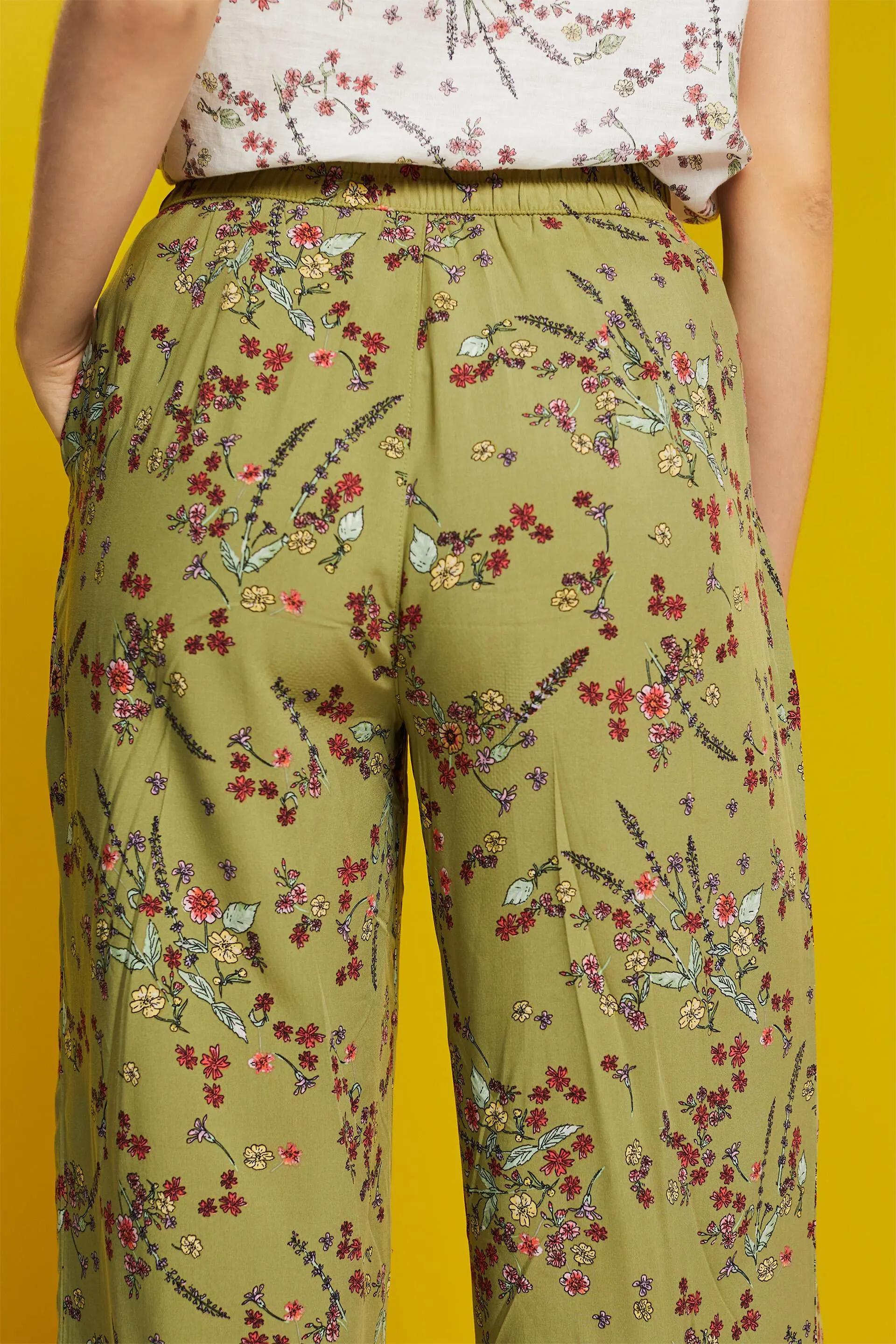 Pantaloni a gamba larga LENZING™ ECOVERO™