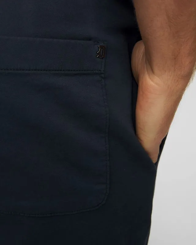 Pantaloni blu scuro in lana da uomo Dondup Pantalone Dom
