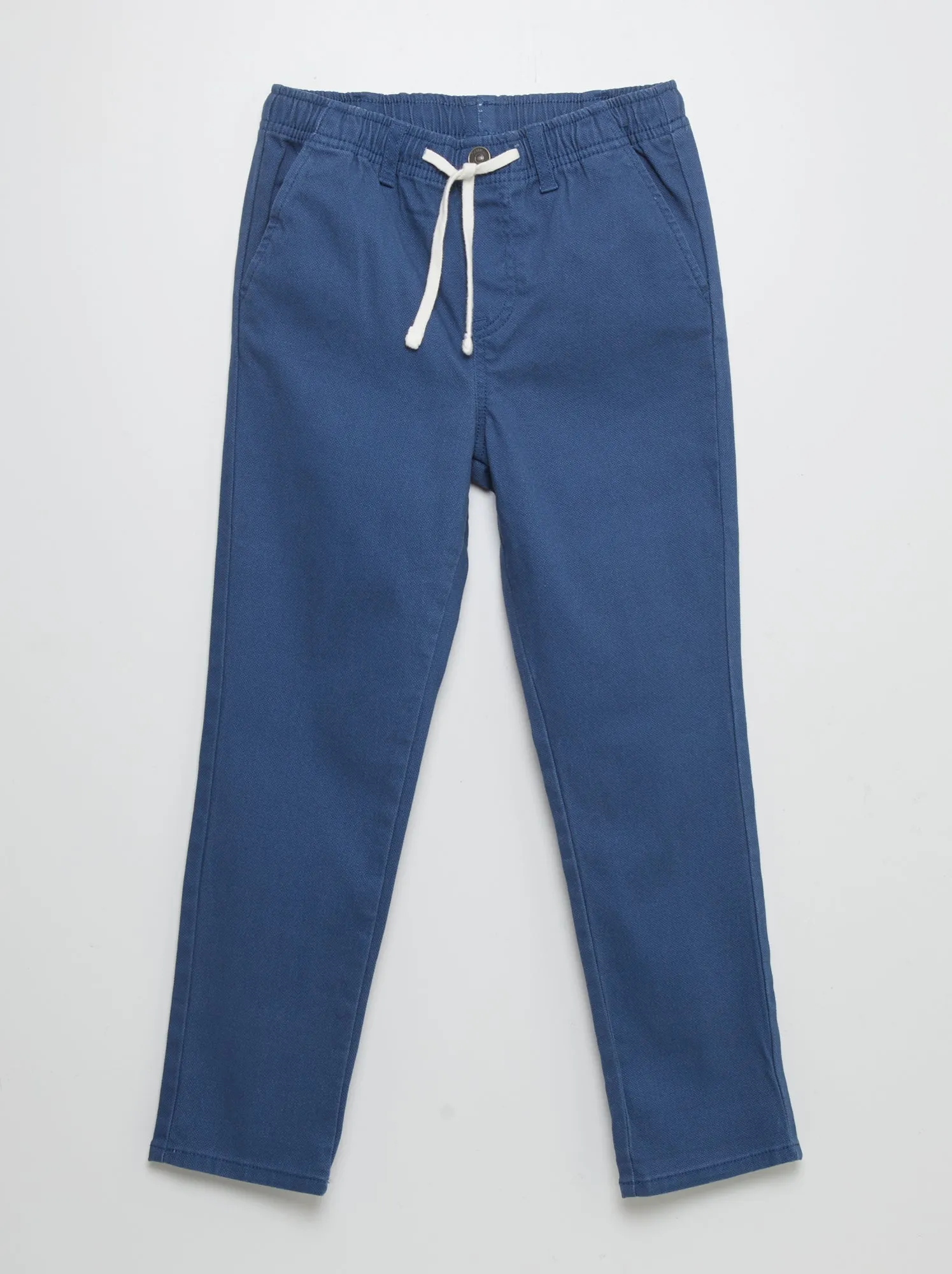 Pantaloni con vita elasticizzata - So Easy - BLU