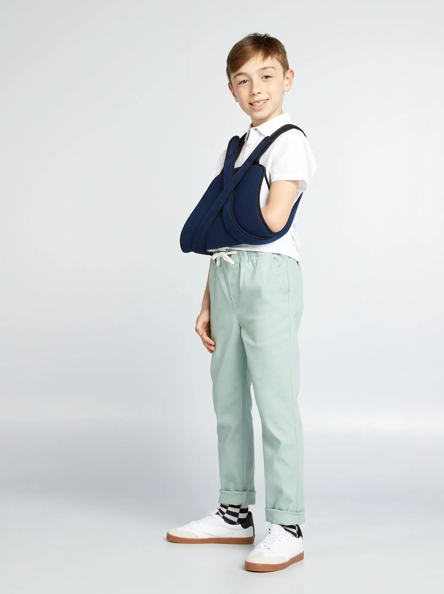 Pantaloni con vita elasticizzata - So Easy - VERDE
