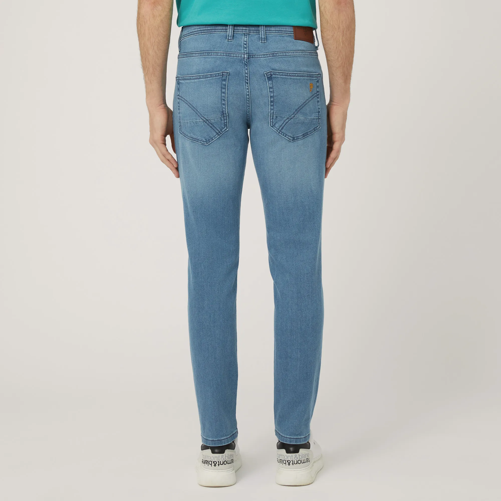 Pantaloni In Denim Slim Fit