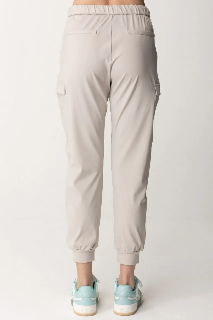 Pantaloni in tessuto tecnico SABBIA