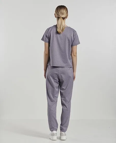 Pantaloni viola in fantasia