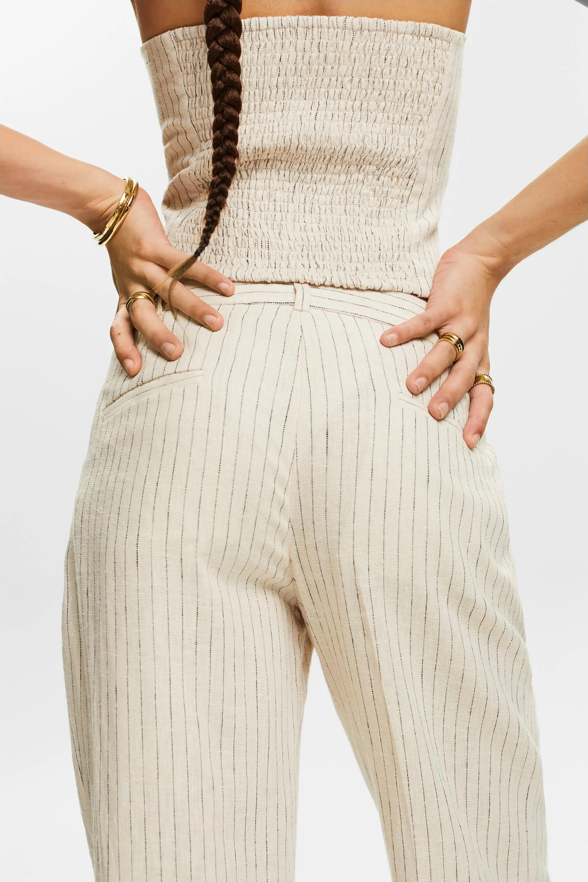 Pants woven