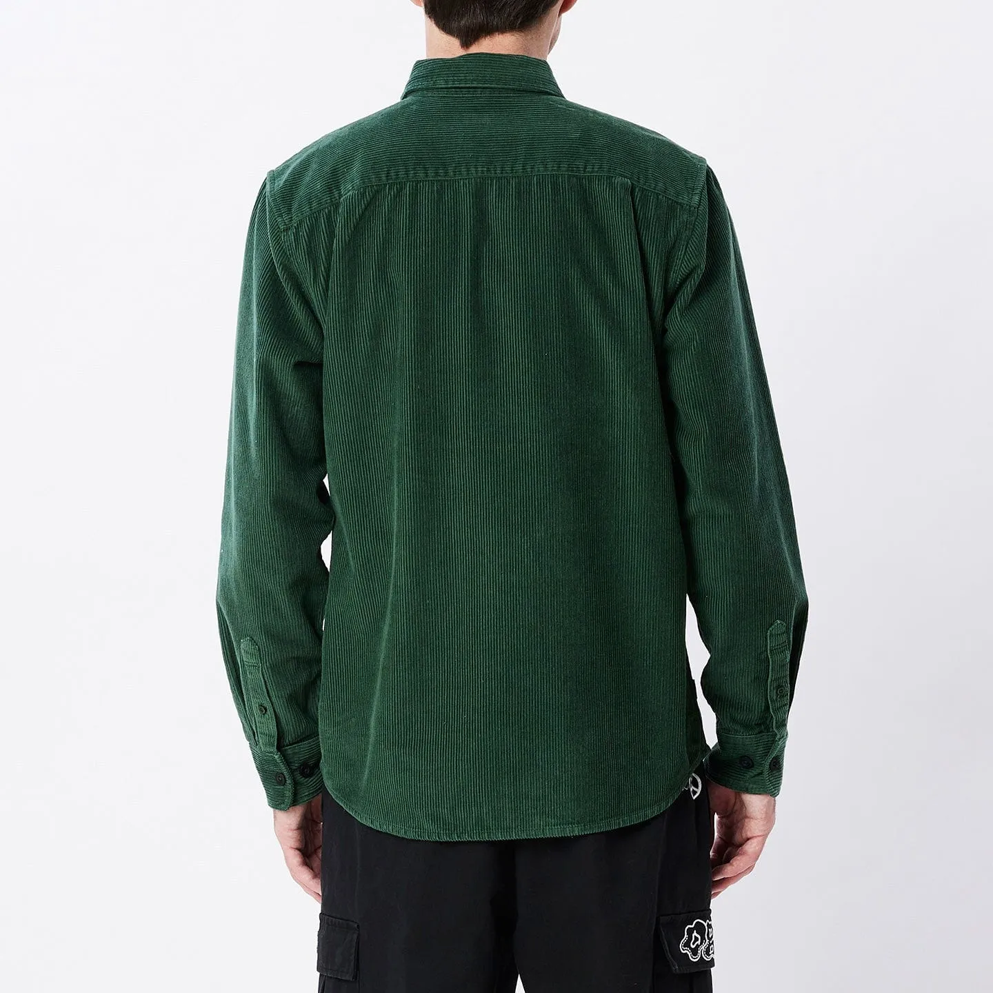 PETER WOVEN LS - DARK CEDAR