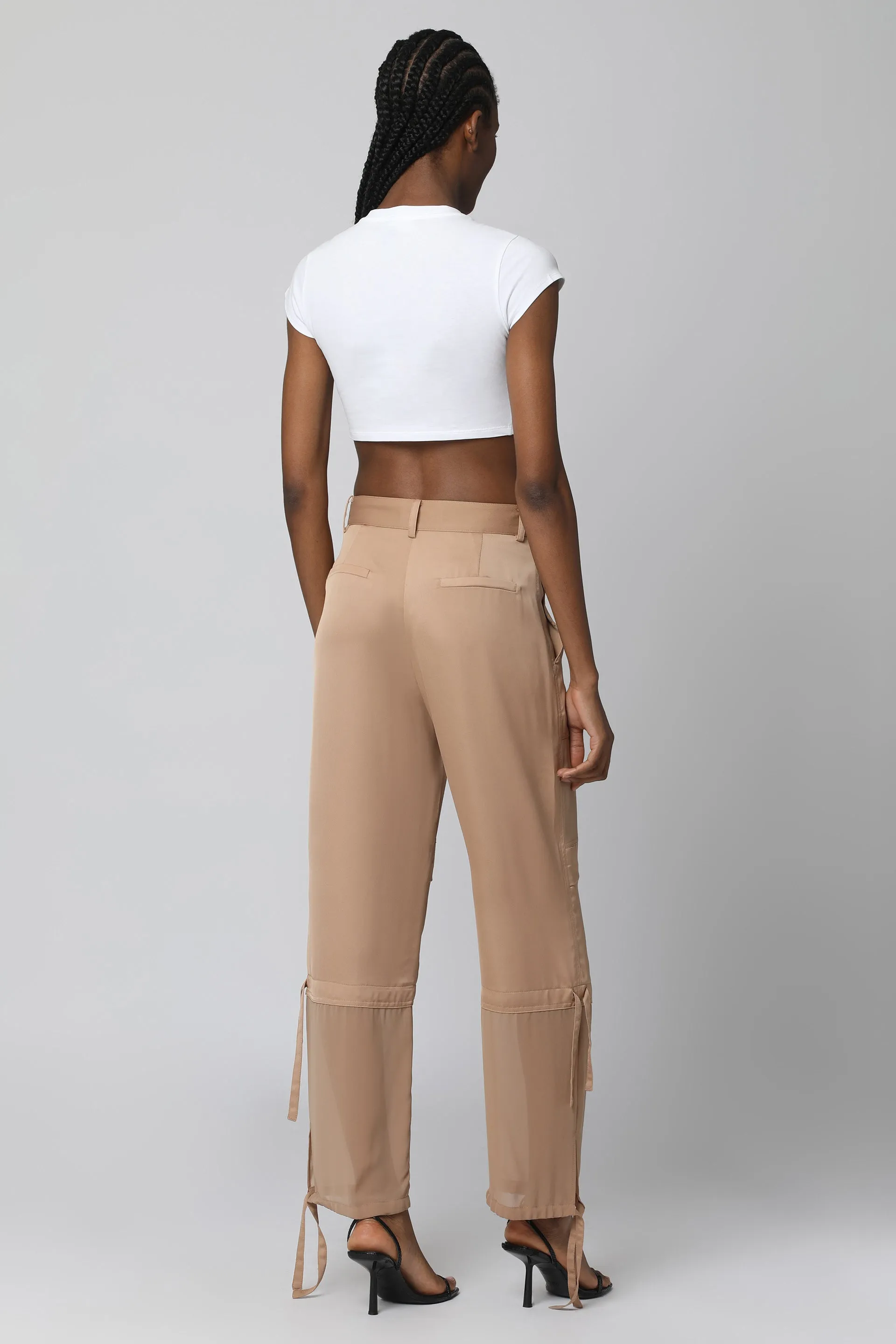 Pinko Pantaloni in raso