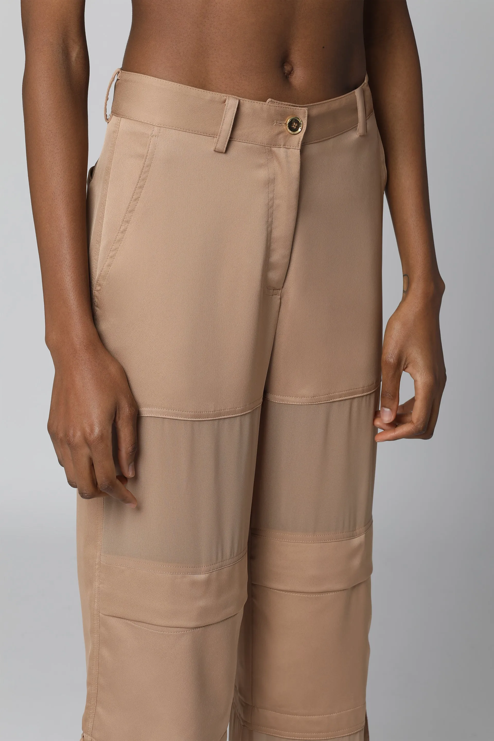 Pinko Pantaloni in raso