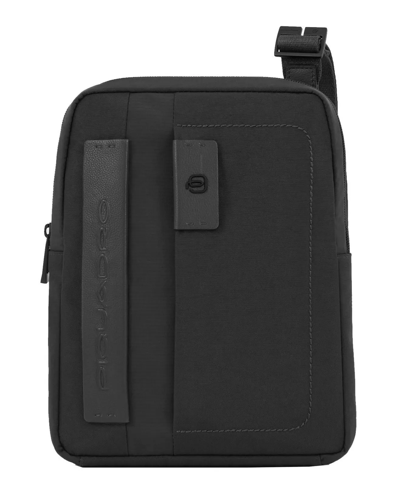 Piquadro - Borsello uomo a tracolla in pelle e tessuto Pulse | Studioarch.com