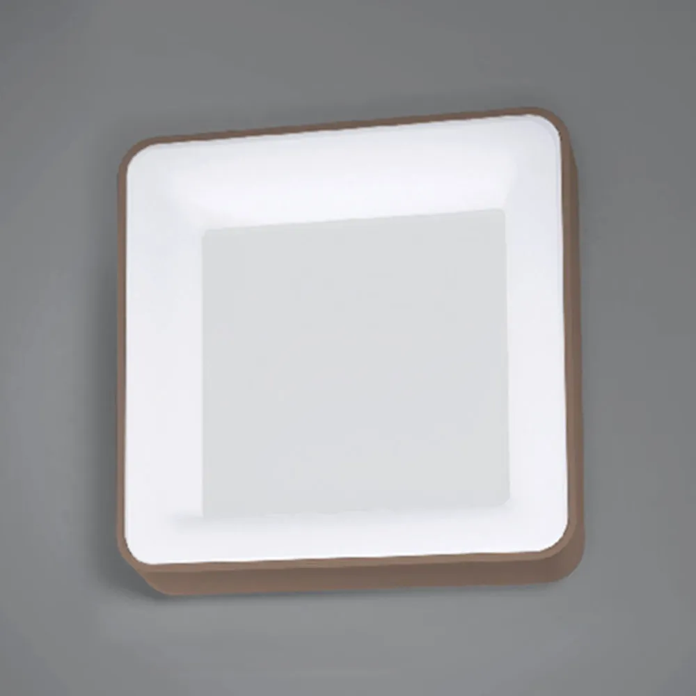 Plafoniera Quadrata Inner-S Vivida Led Dimmerabile 50w 3000k 4000k