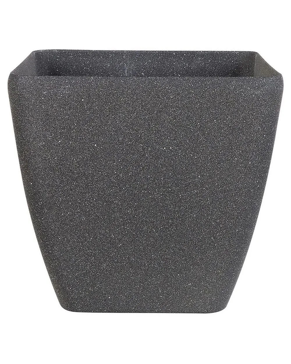 Plant Pot ZELI Stone 34 cm Dark Grey
