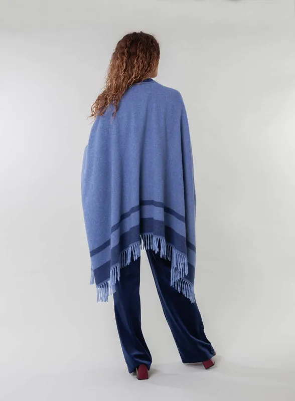 Poncho in lana carta da zucchero - Max Mara Leisure