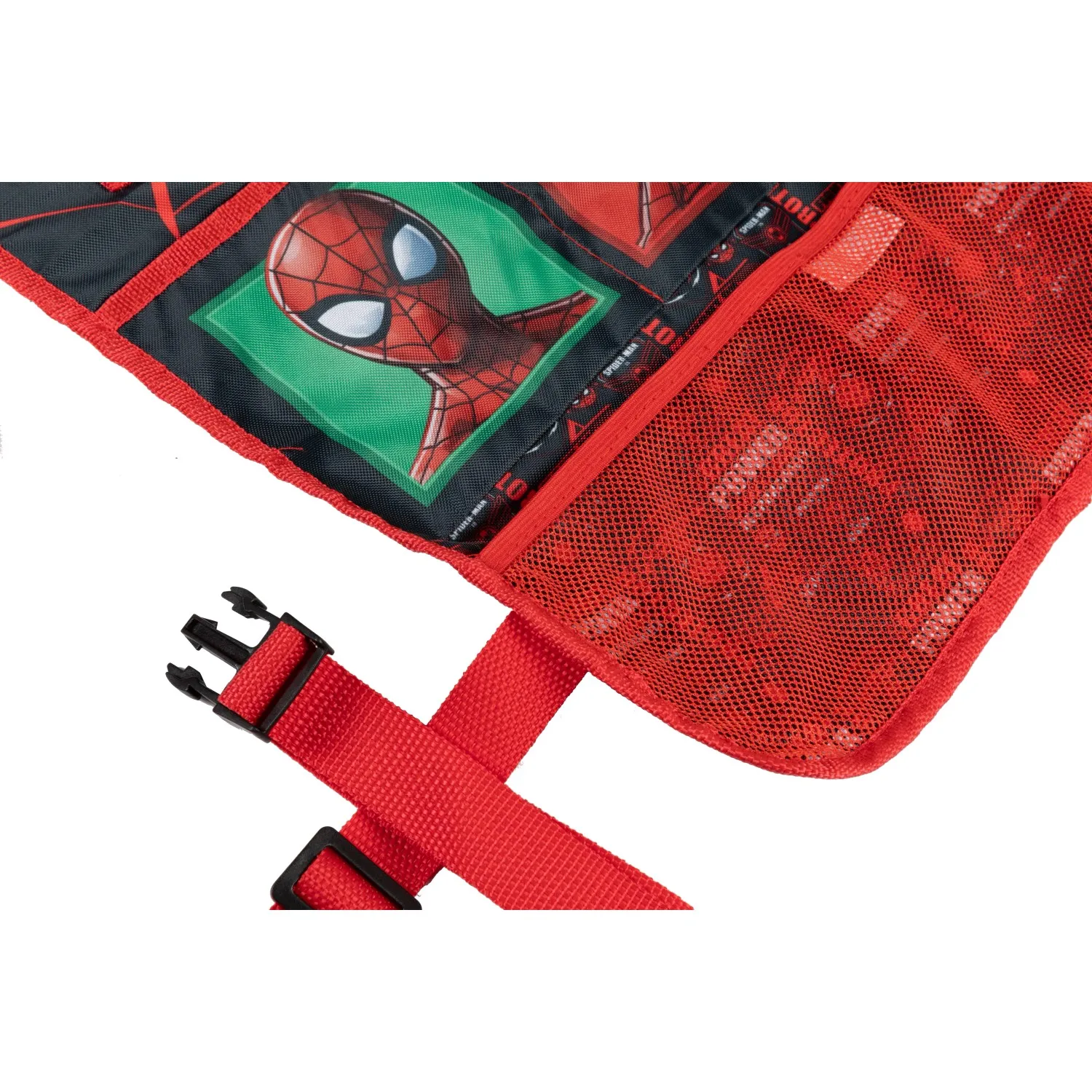 Proteggisedile e porta oggetti con tasche Spiderman