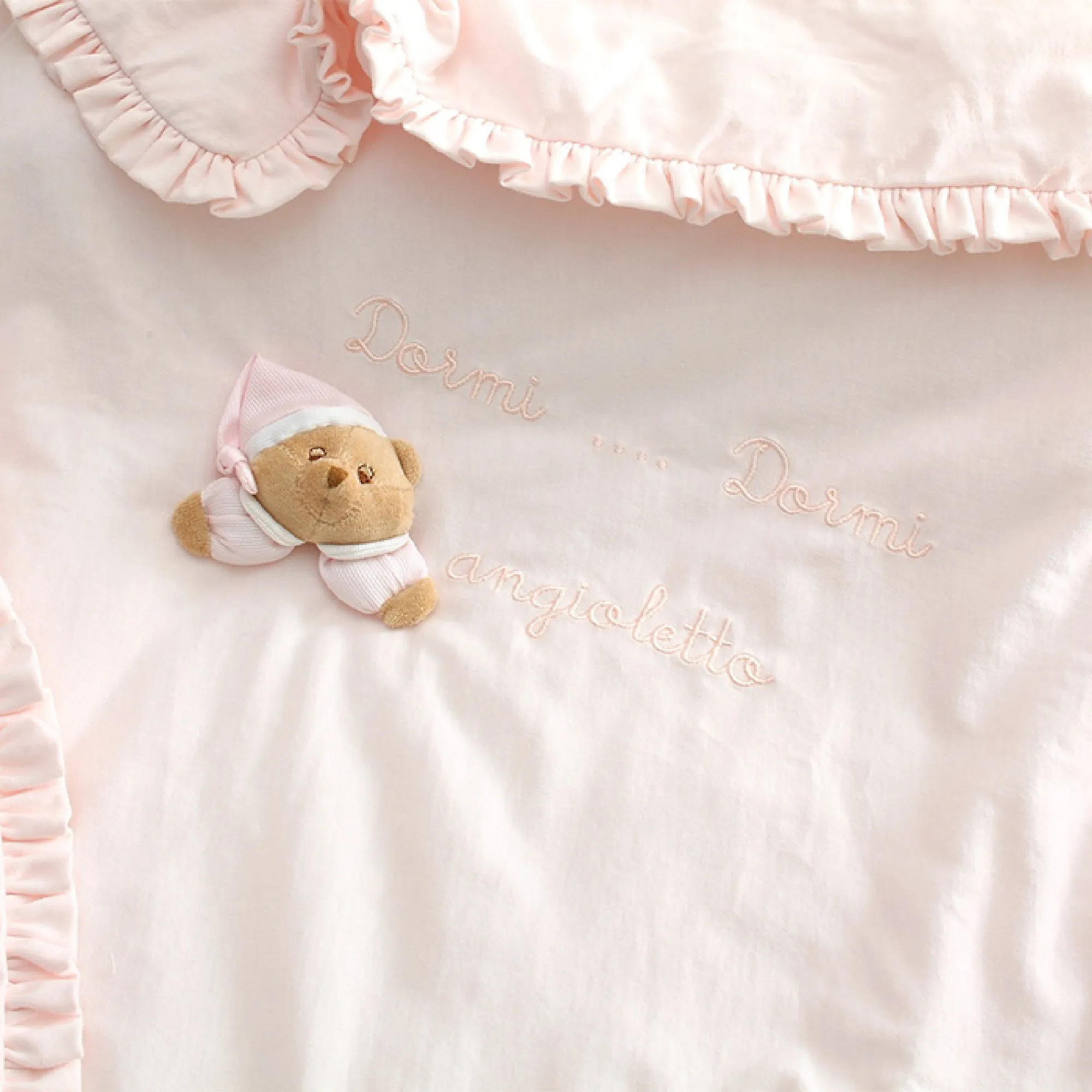 Puccio Copertina in Jersey Rosa