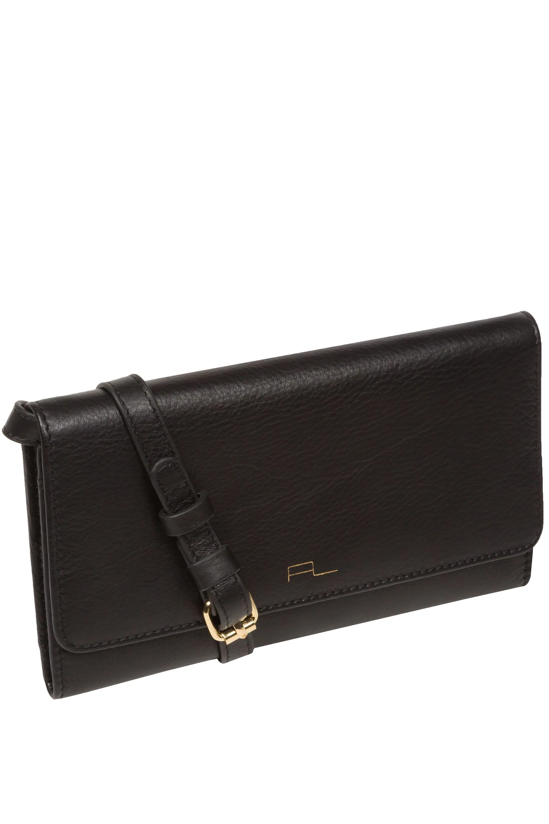 Pure Luxuries London - Saffron - Borsa - Pochette a tracolla in pelle nappa    