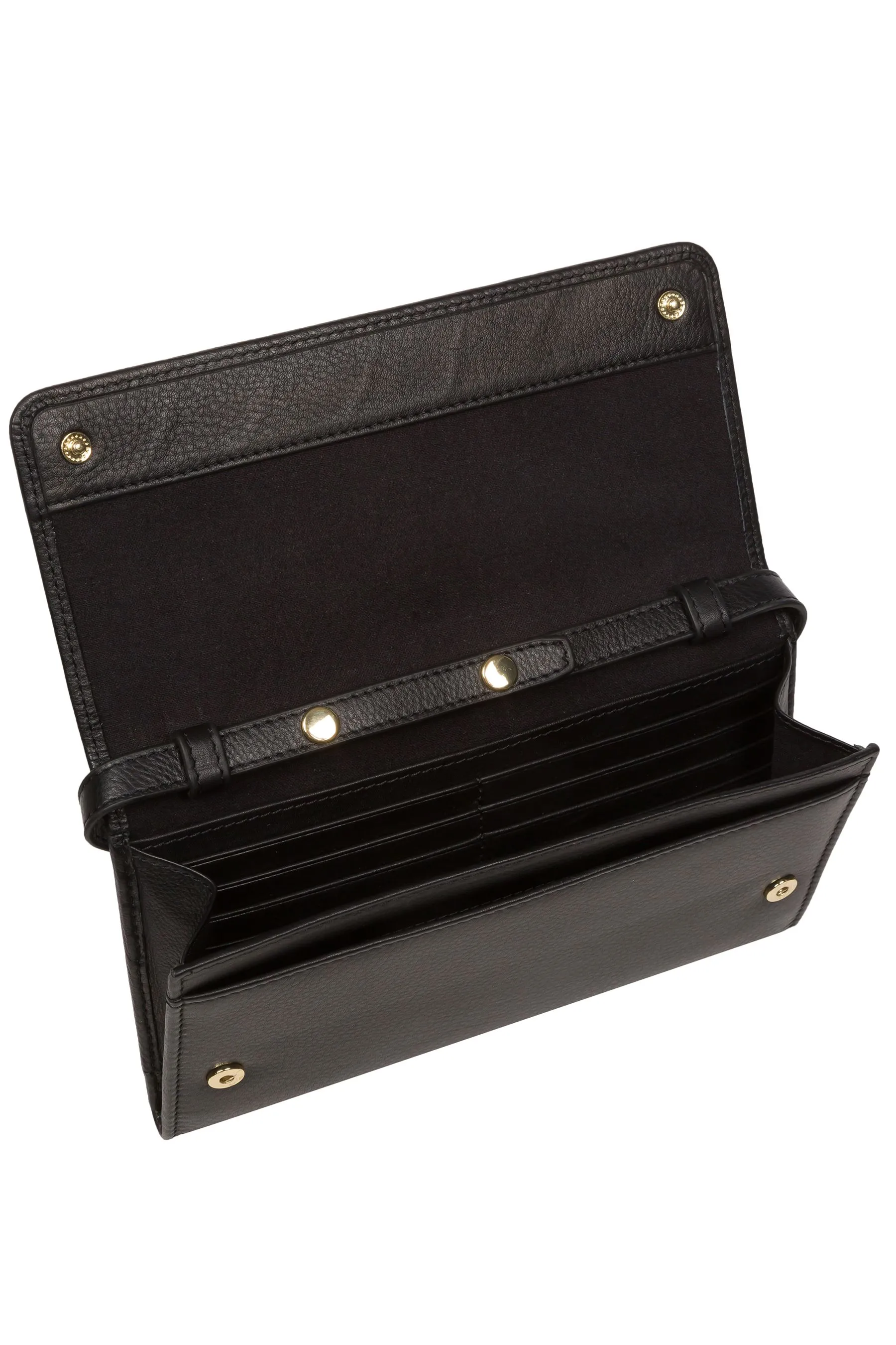 Pure Luxuries London - Saffron - Borsa - Pochette a tracolla in pelle nappa    