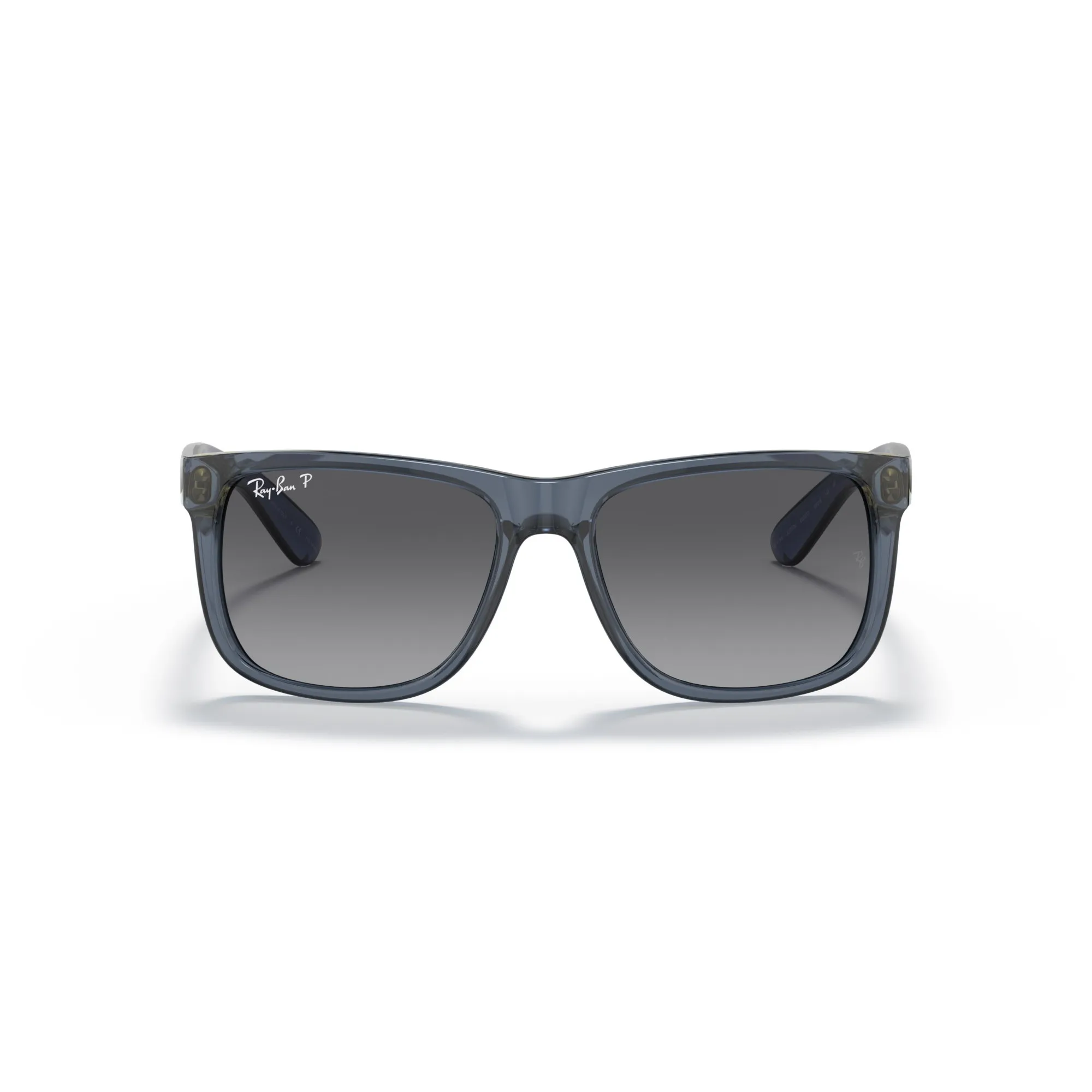   Ray-Ban RB 4165 Justin 6596T3 Blu Trasparente | Occhiale Da Sole Uomo 