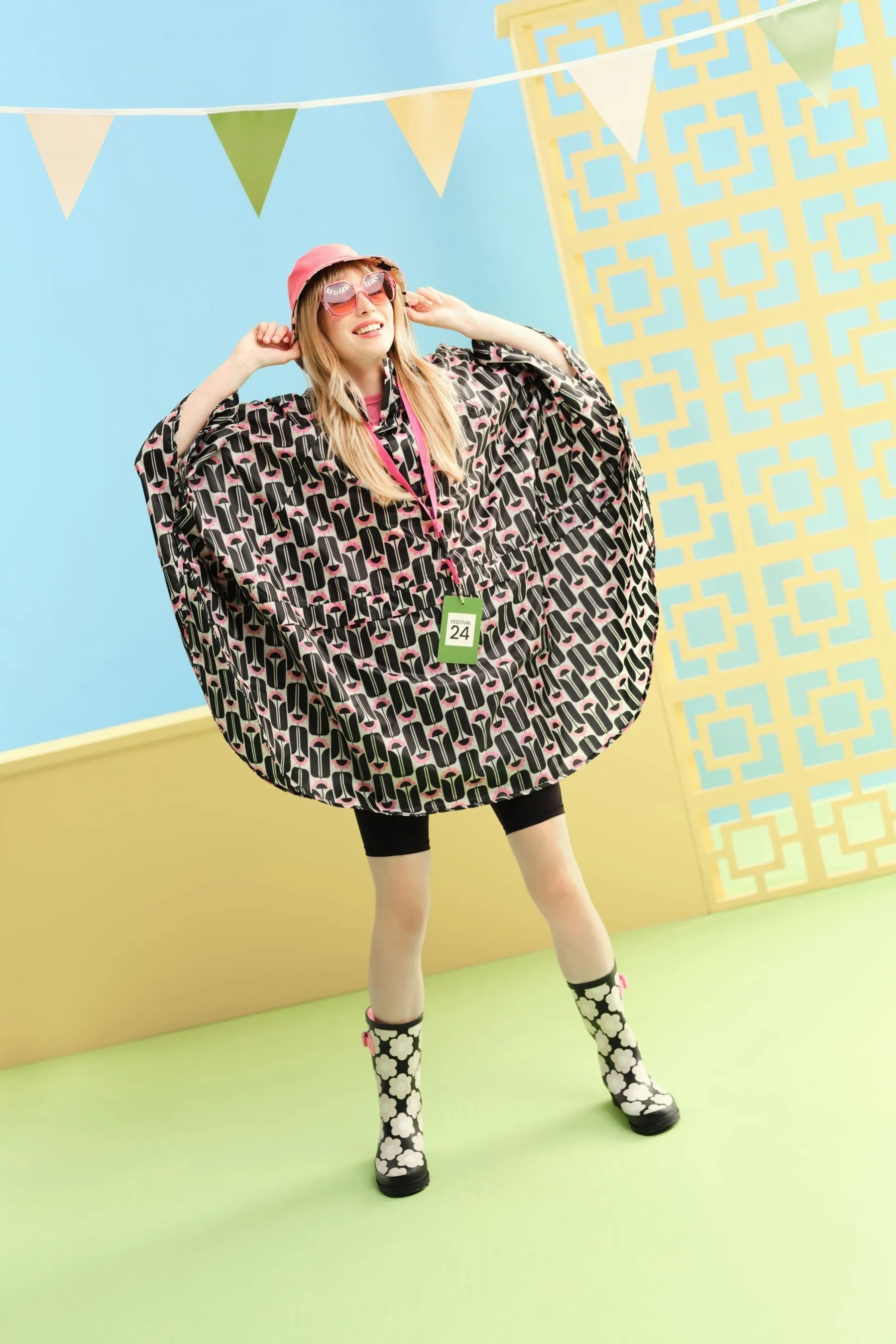 Regatta Orla Kiely - Poncho stile festival
