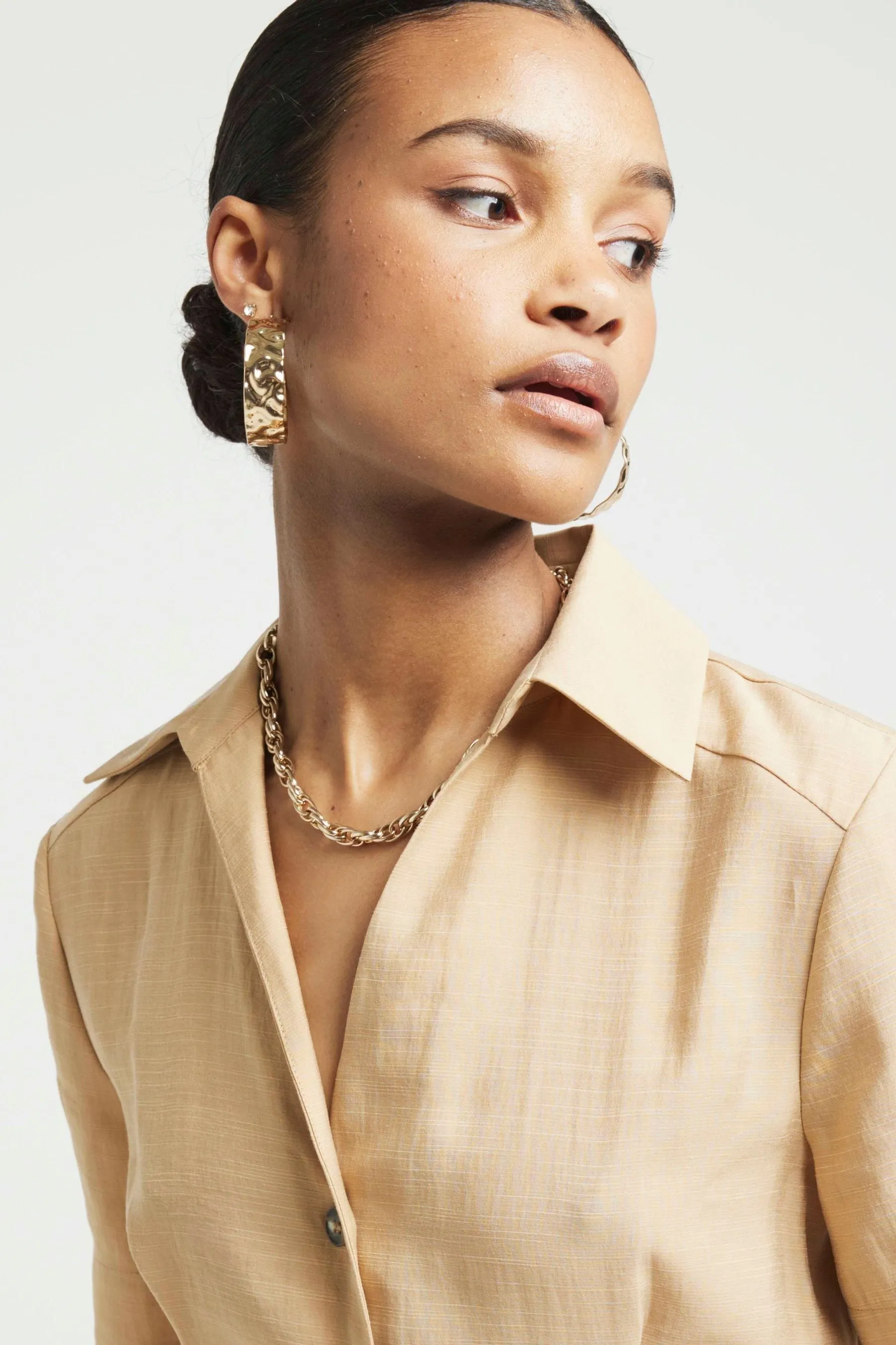 River Island Con cintura - Abito chemisier corto
