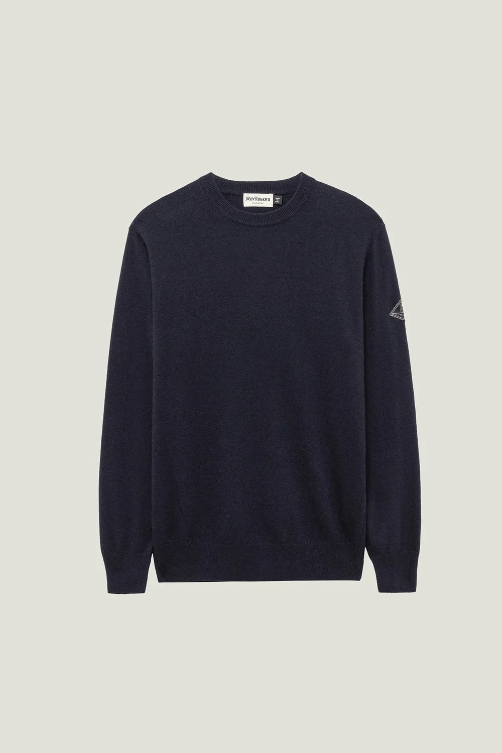 ROY ROGER’S Maglia Girocollo in Lana e Cashmere