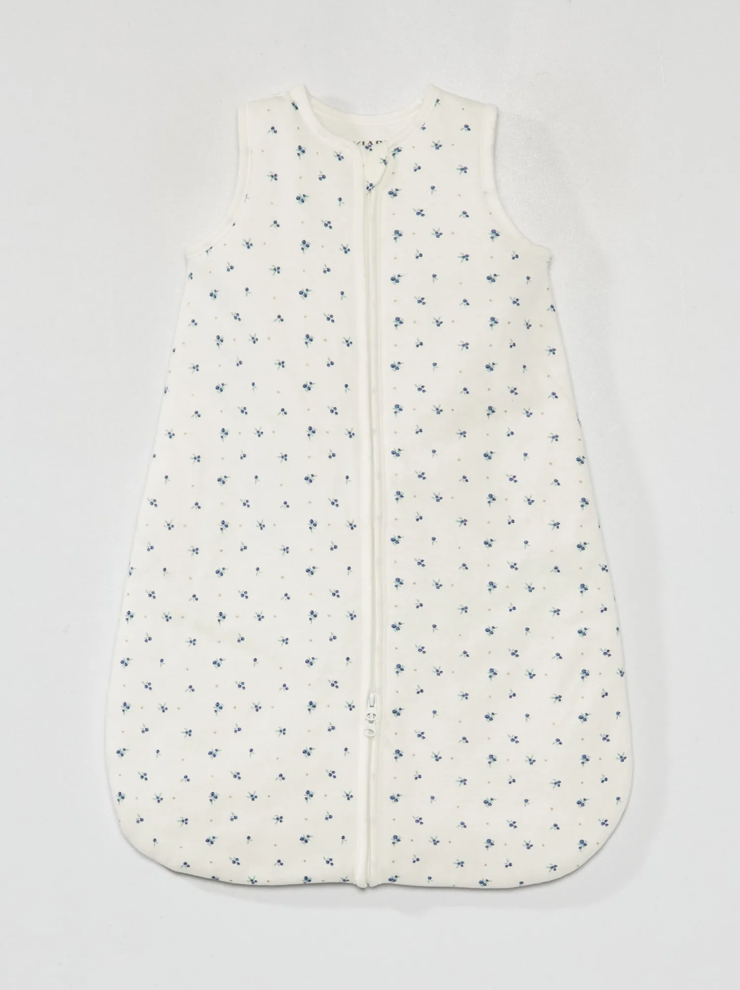 Sacco nanna senza maniche apertura con zip - TOG 2 - BIANCO