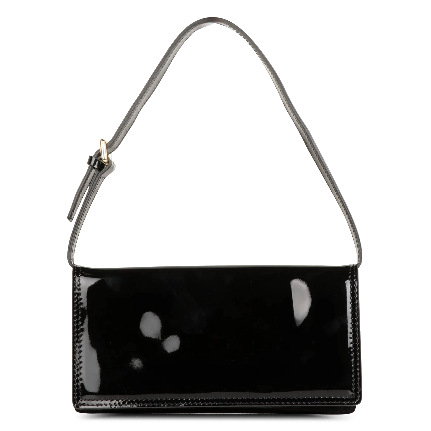  SAISON 1865   EMMA - Borsa a tracolla a busta con patta in pelle | Nero