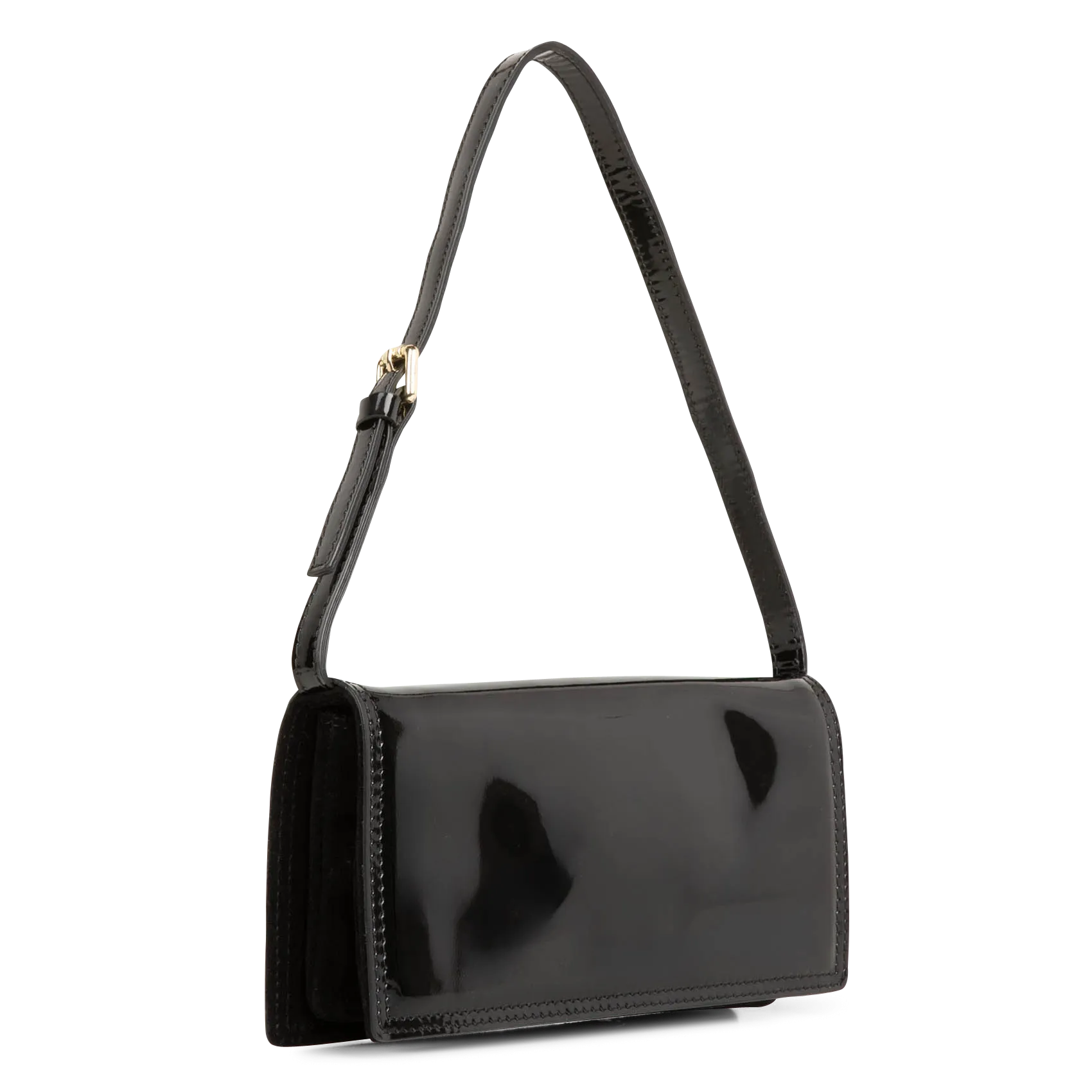  SAISON 1865   EMMA - Borsa a tracolla a busta con patta in pelle | Nero