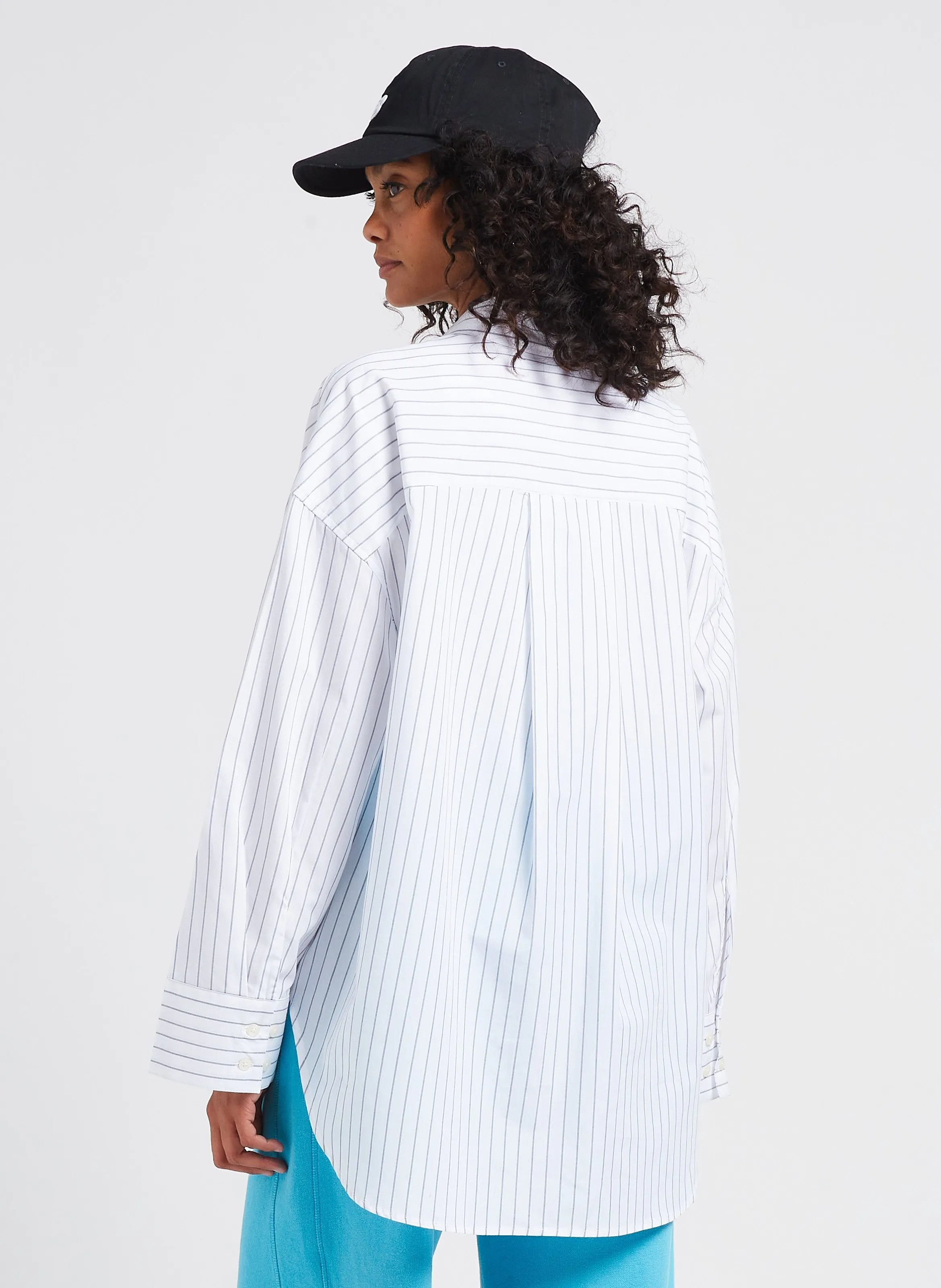  SAMSOE SAMSOE   MARIKA - Camicia ampia con collo classico in cotone biologico | Beige
