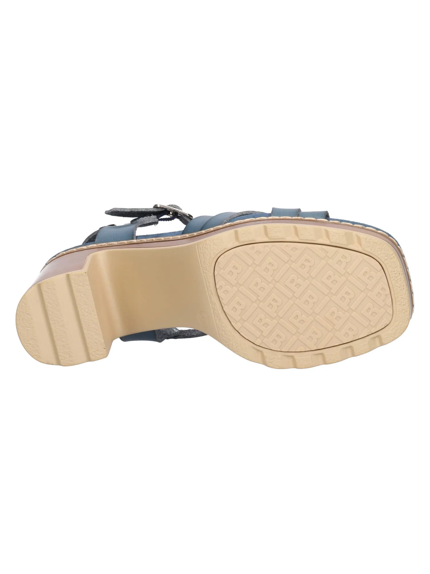 Sandalo con tacco largo Refresh Vegan da donna blu