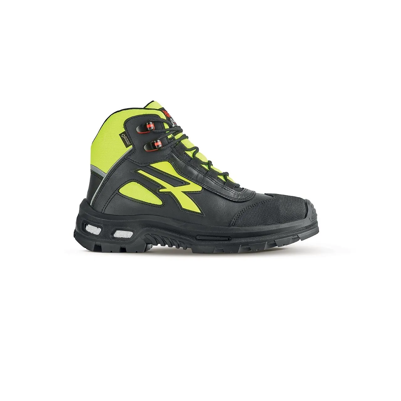 Scarpe antinfortunistiche S3 UPower Red Over, 48  Unisex, resistenti all'acqua, con puntale di sicurezza