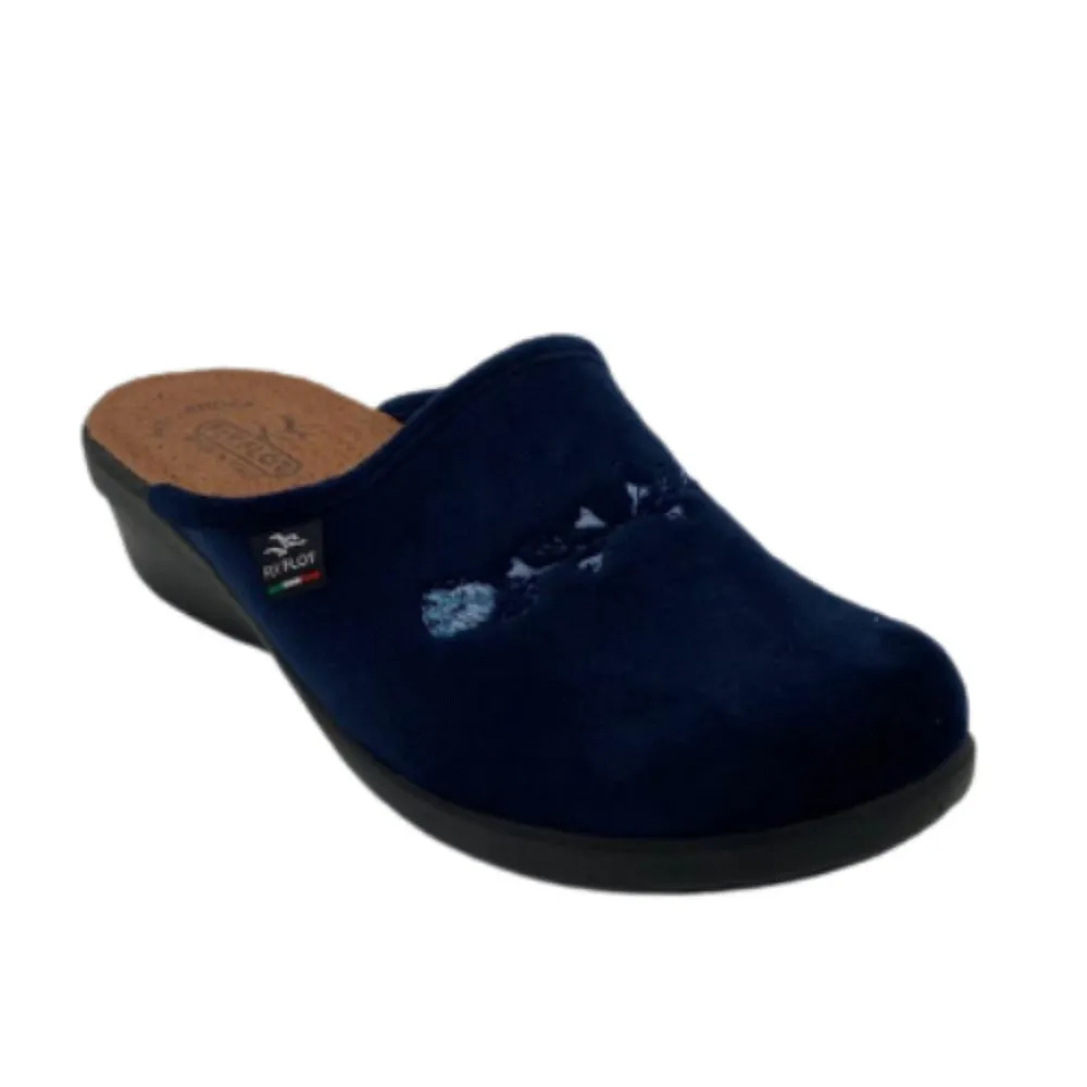 Scarpe da donna FLY FLOT - Art. L7N50PE  pantofola blu