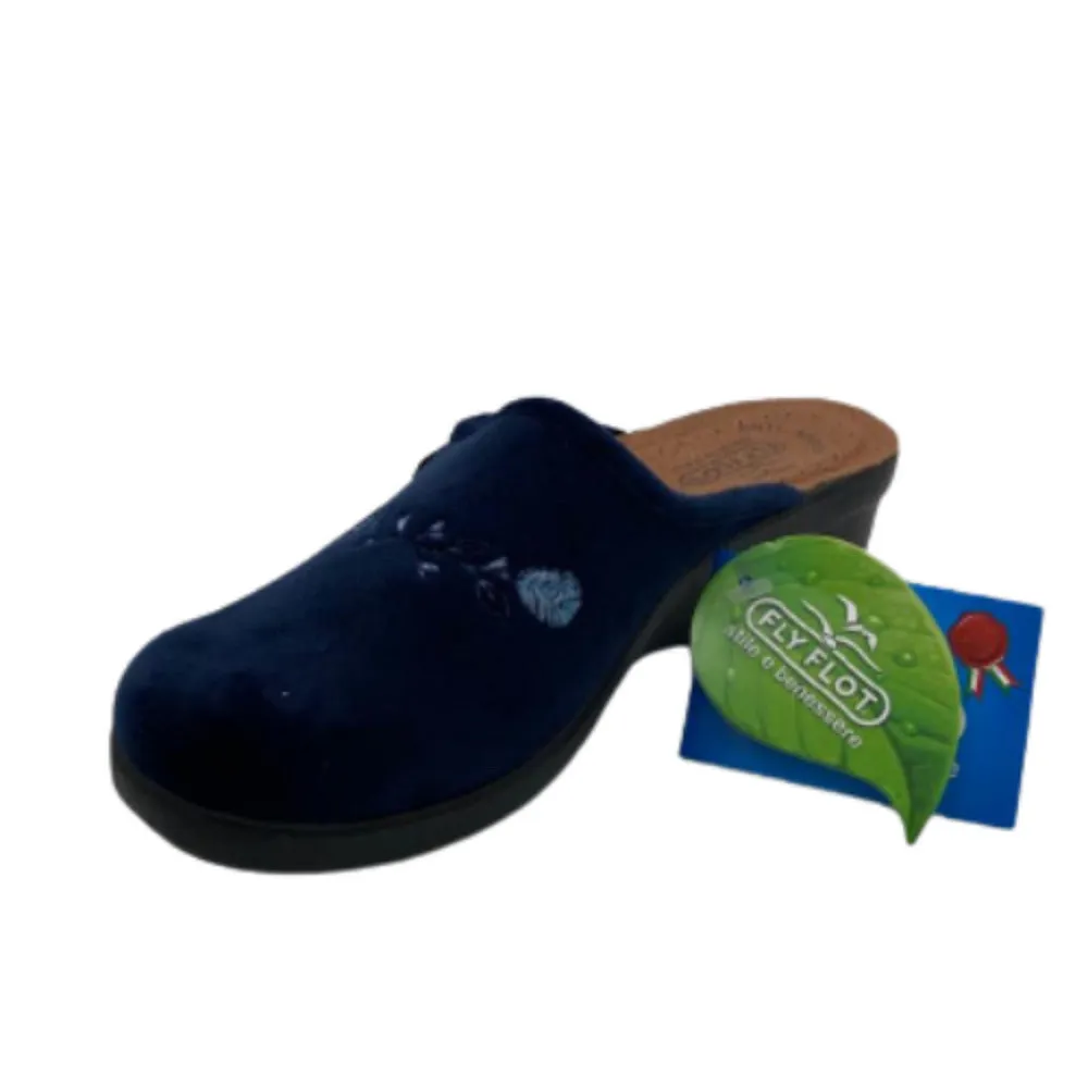 Scarpe da donna FLY FLOT - Art. L7N50PE  pantofola blu