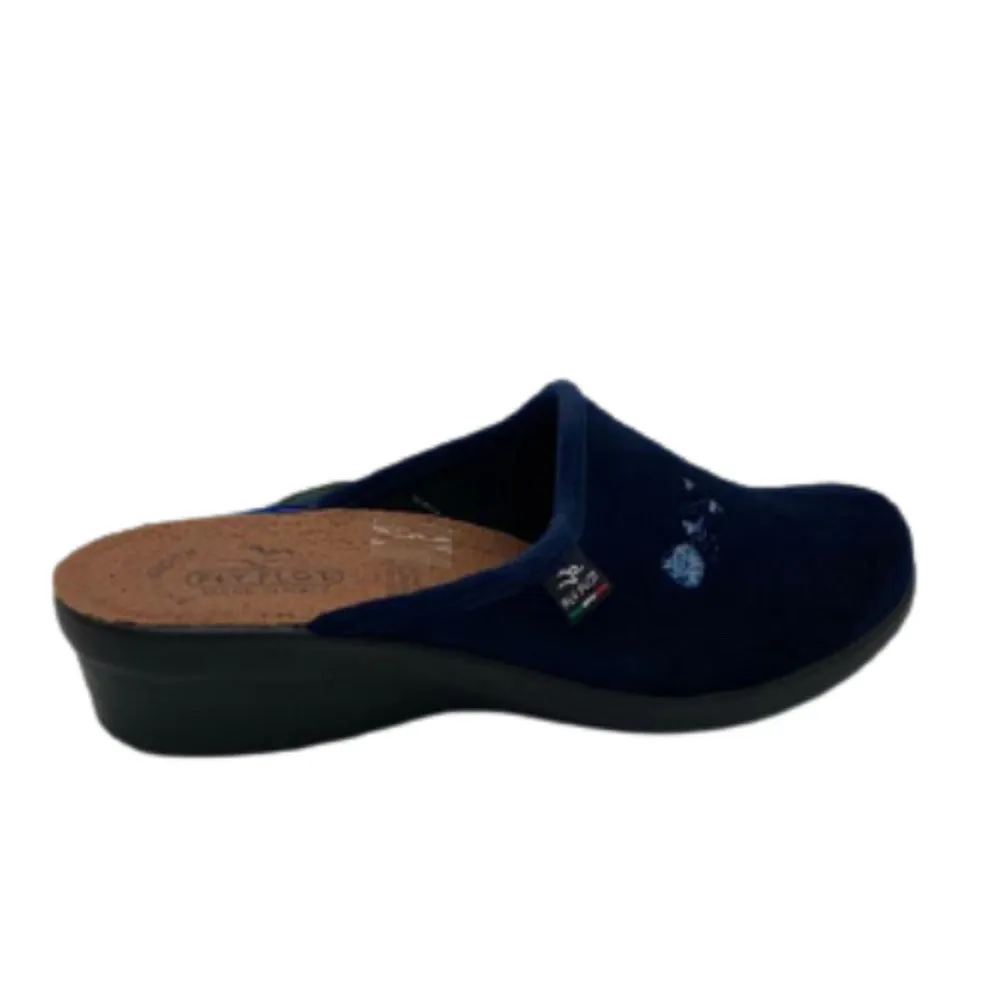 Scarpe da donna FLY FLOT - Art. L7N50PE  pantofola blu