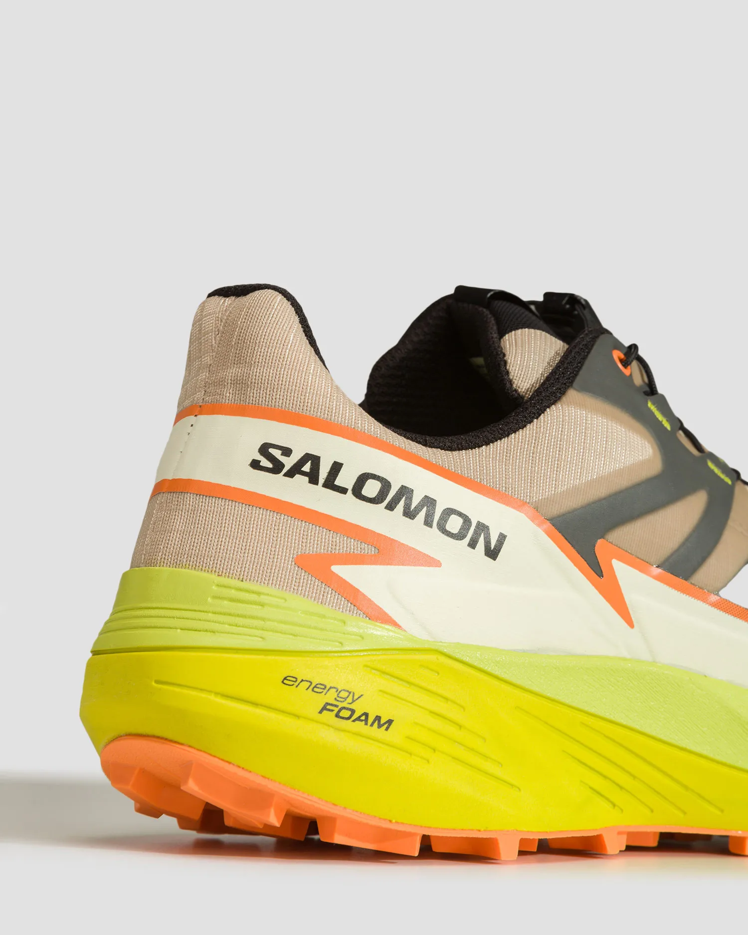 Scarpe da trail da uomo Salomon Thundercross L47523100-safari-sulphr-black